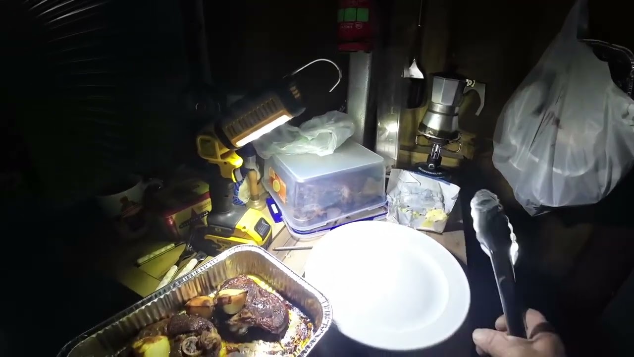 Dinner at Robbie's house 