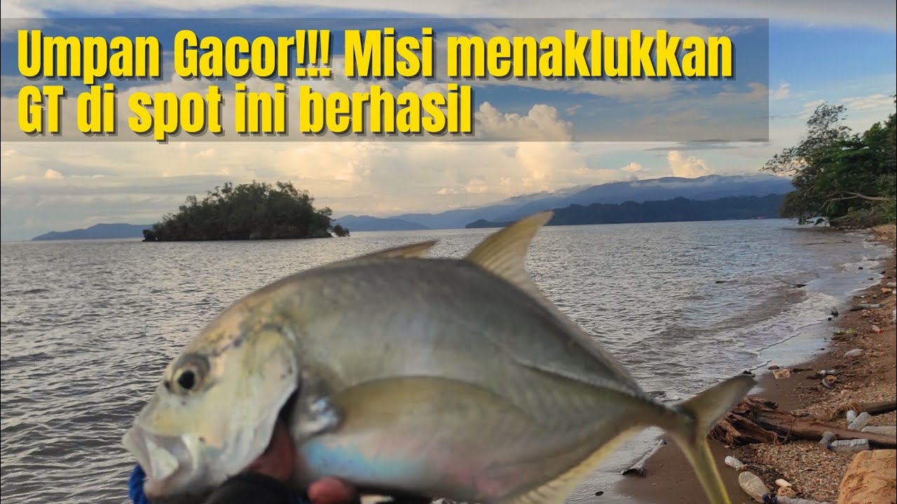 Strike di Pinggiran Pulau Sapiri’ Kecil‼️Casting Kolaka Utara | Tarikan Brutal Monster GT 🔥🎣
