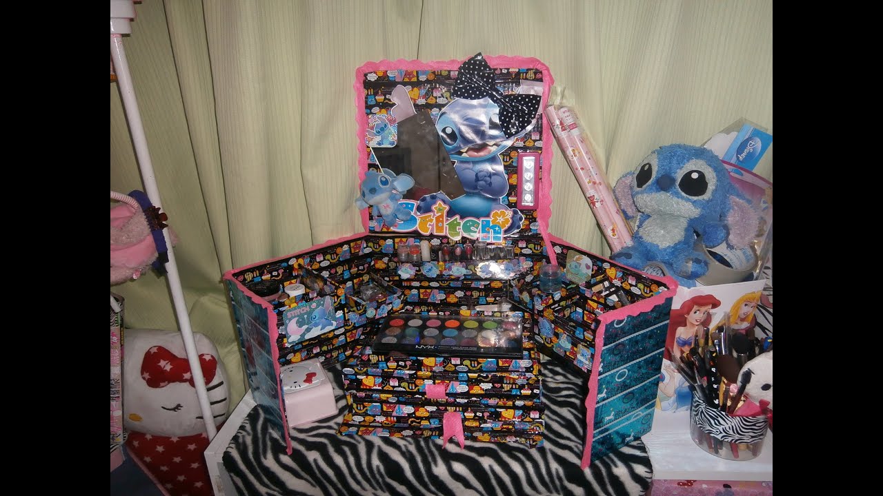 Manualidades: Organizador de Stitch - Juancarlos960