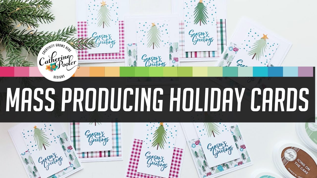 KISS Cards for Christmas! Easy to Mass Produce Holiday Card Ideas