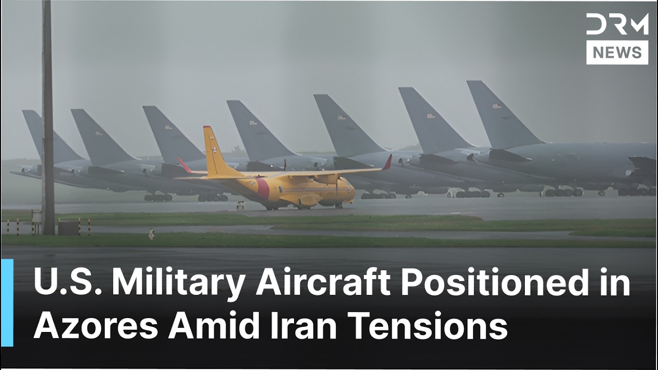 BREAKING NEWS: Trump Sets Iran Deadline as Aircraft Deployed to Portugal | DRM News | AC1F