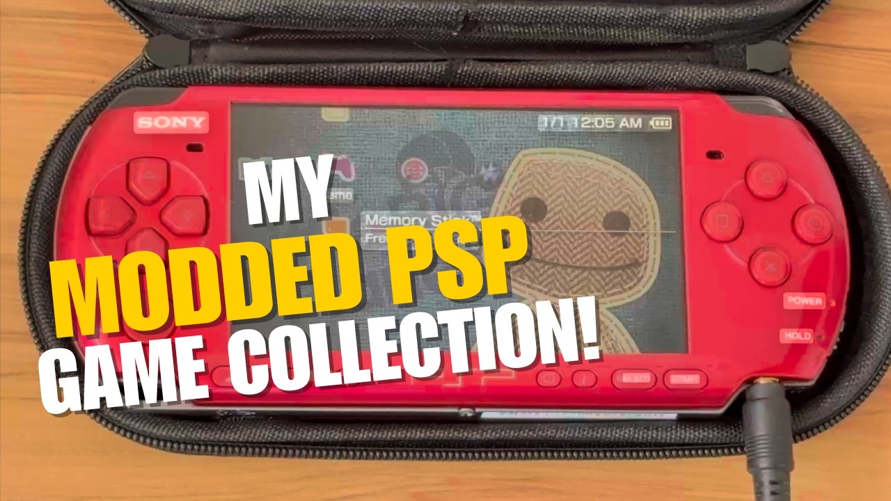 My Modded PSP Game Collection!