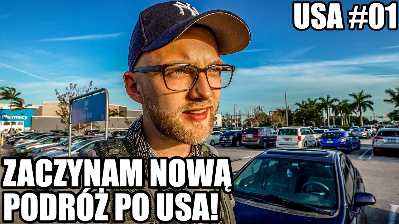WR&Oacute;CIŁEM DO USA! Na start, Floryda! - USA #01