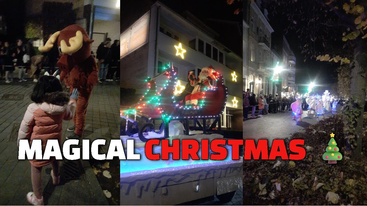 MAGICAL CHRISTMAS ATMOSPHERE in Maastricht 🎄#christmasparade #magicalchristmas #travelvlog