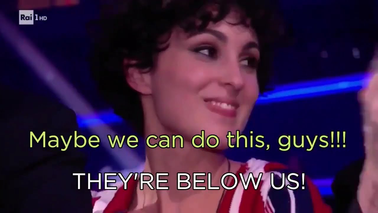 🇮🇹 Italian Commentators reacting to Måneskin winning Eurovision 2021 (with Subtitles)