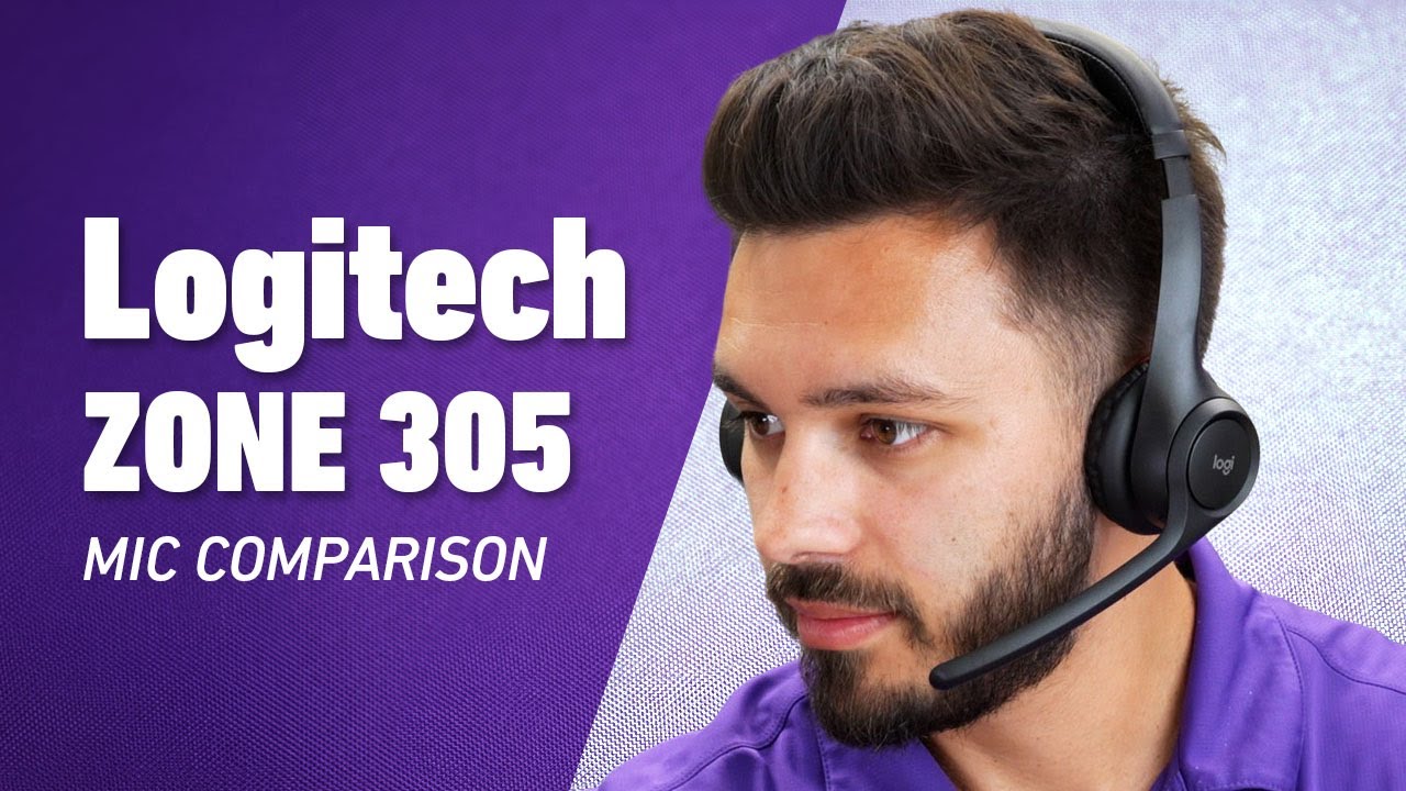 Logitech Zone 305 Mic Comparison Vs Background Noise