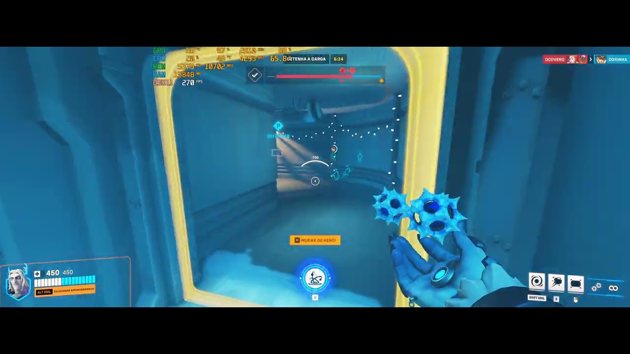 Overwatch 2 em 4k a 5120x1440  