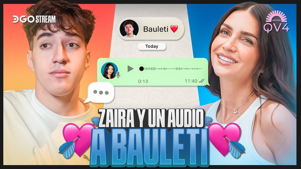 #QV4 | El AUDIO de ZAIRA a BAULETTI + Bauti Mascia y una INTERRUPCI&Oacute;N EN VIVO | 26/12
