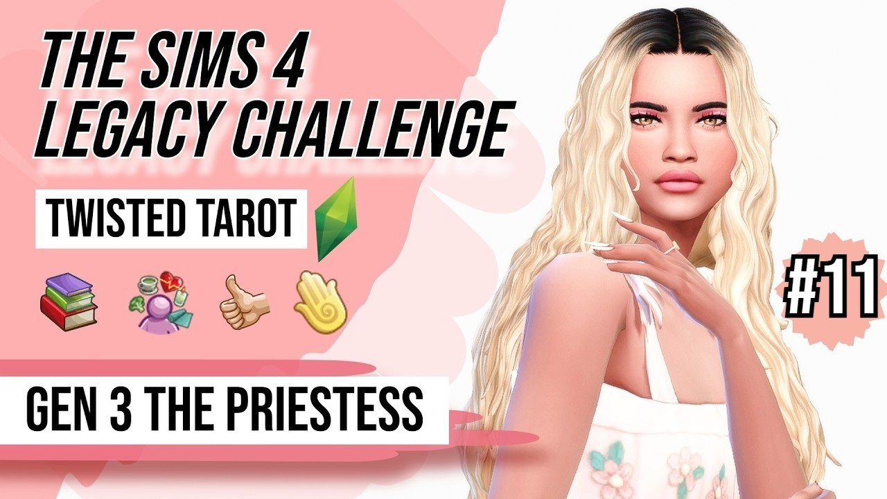 | Привет, 4 поколение! | Династия по картам Таро |#11| Legacy The Sims 4