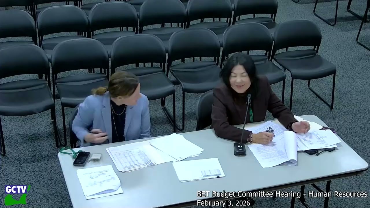 BET Budget Committee Hearings - Human Resources, February 3, 2026