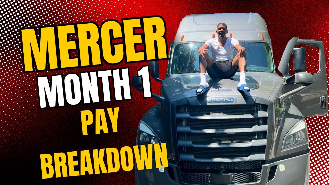 Month 1 Mercer Transportation PAY EXPOSED &ndash; What I REALLY Made as an Owner-Operator