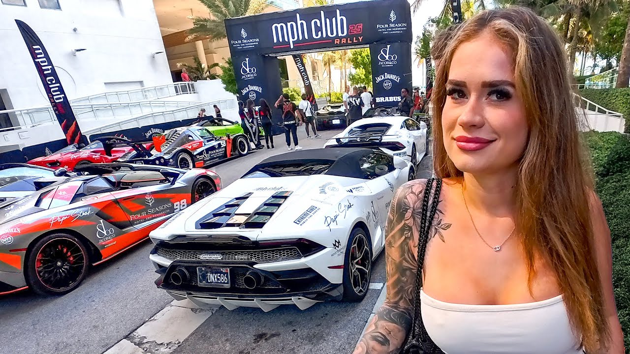 ICH SCHLEICHE MICH MIT MEINEM MOTORRAD AUF EIN HYPERCAR MEET!