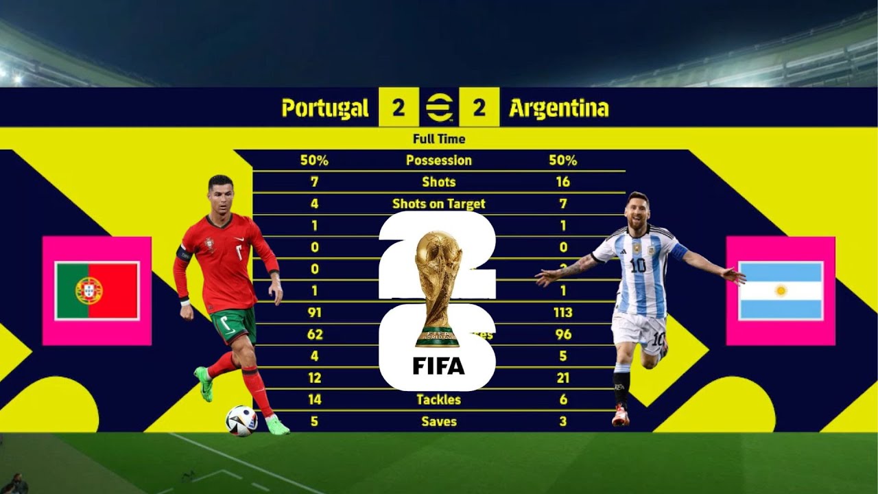 Portugal Vs Argentina - 2026 World Cup 🏆