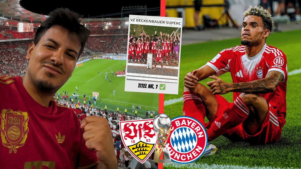 Das ERSTE TOR von LUIS DIAZ 🔥🔥 + SUPER STIMMUNG!! | VFB Stuttgart vs. FC Bayern München | CedrikTV