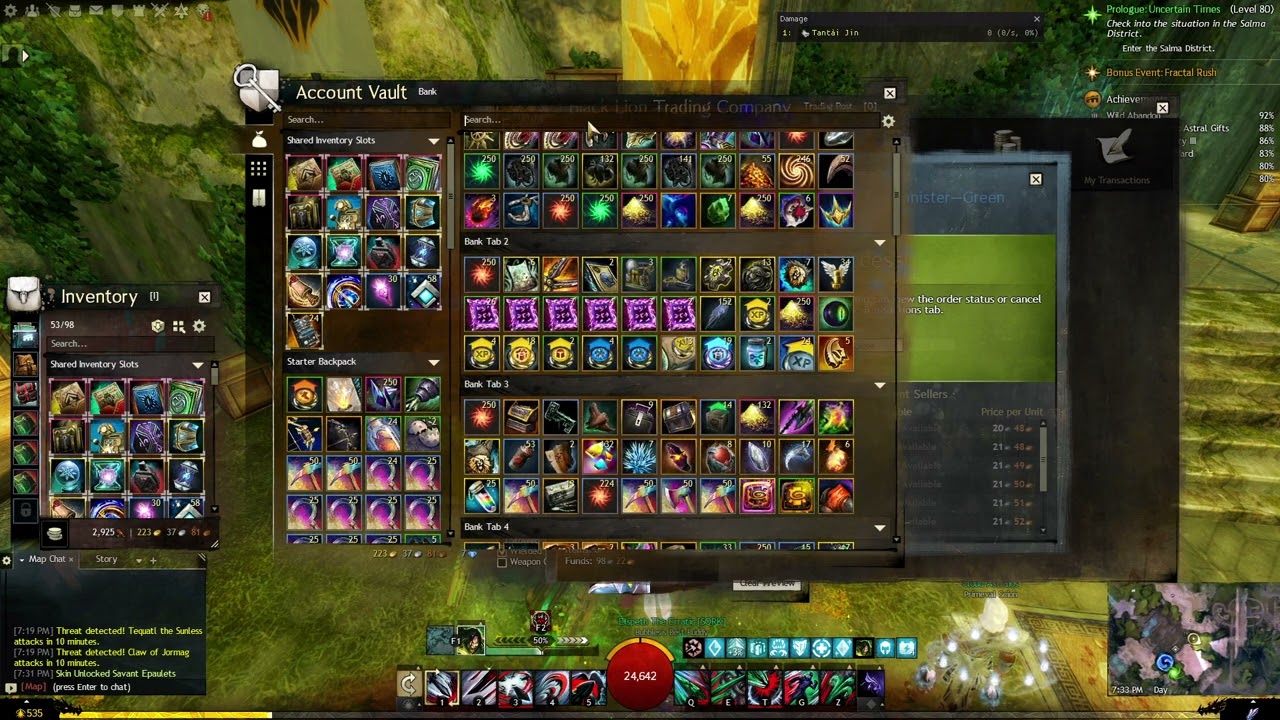 ✅ GW2:  Opening 5 Black Lion Keys #guildwars2 #gw2 #mmorpg #gw2janthirwilds