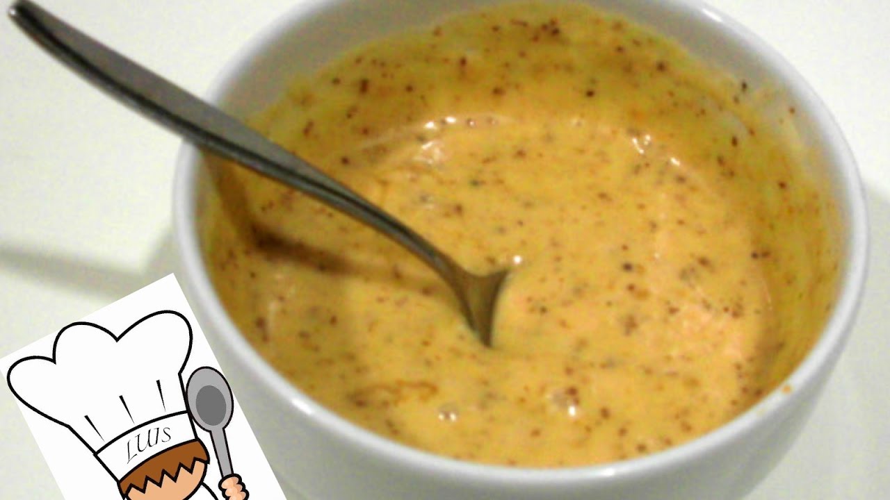 SALSA DE MOSTAZA Y MIEL EN 1 MINUTO [] Cocina con Luis.