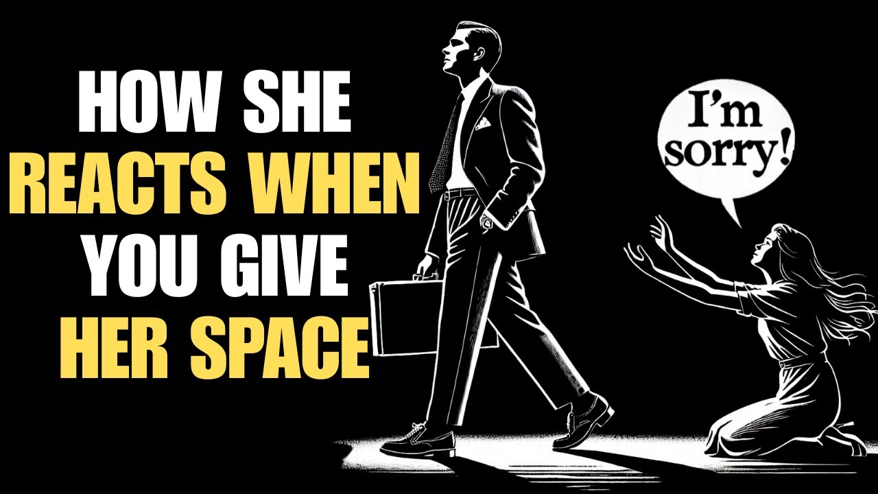HERE’S WHAT A WOMAN FEELS IF YOU GIVE HER SPACE AND IGNORE HER! | Stoicism