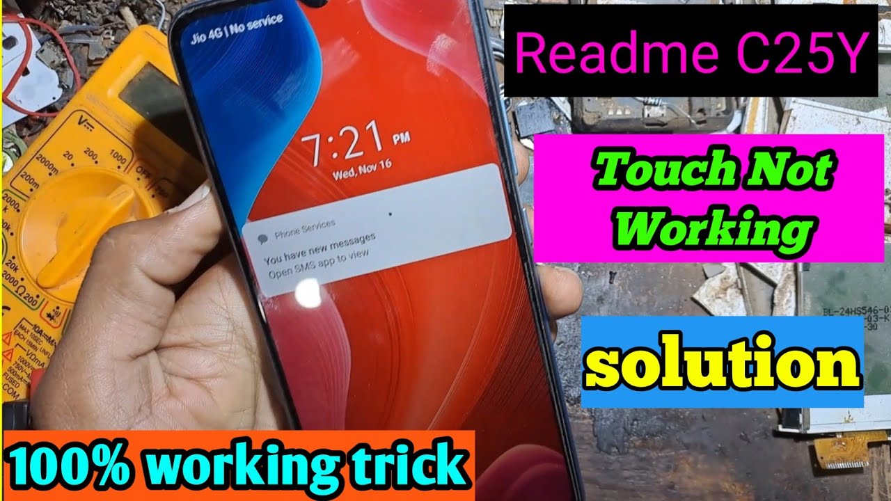 realme c25y touch not working | Realme c25y touch solution