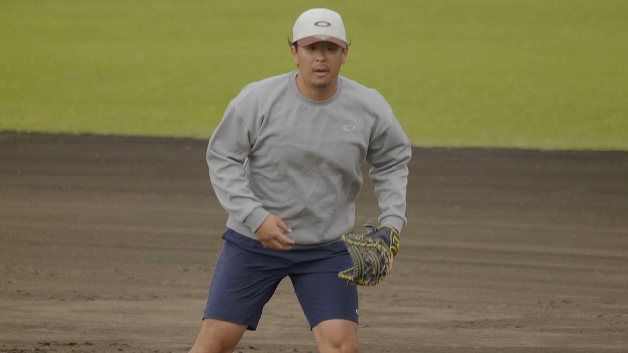 2026.1.21 浅村栄斗選手 自主トレ ノック in沖縄