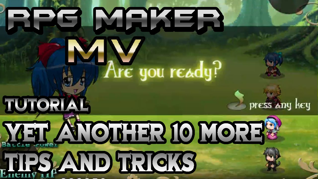 Учебное пособие по RPG Maker MV: еще 10 эпичных советов и приемов!
