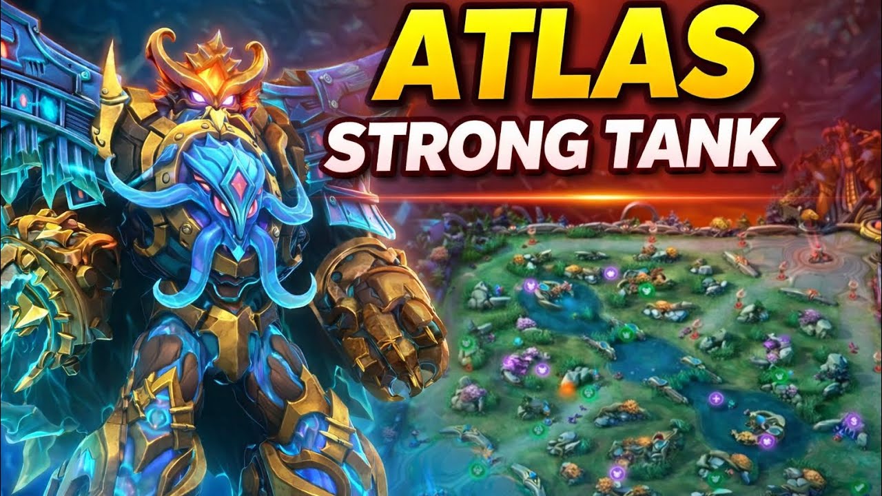 MOBILE LEGEND (ATLAS) GAME PLAY#mobilelegends #tankhero #pakistangamingyoutuber @Pari-gaming19 