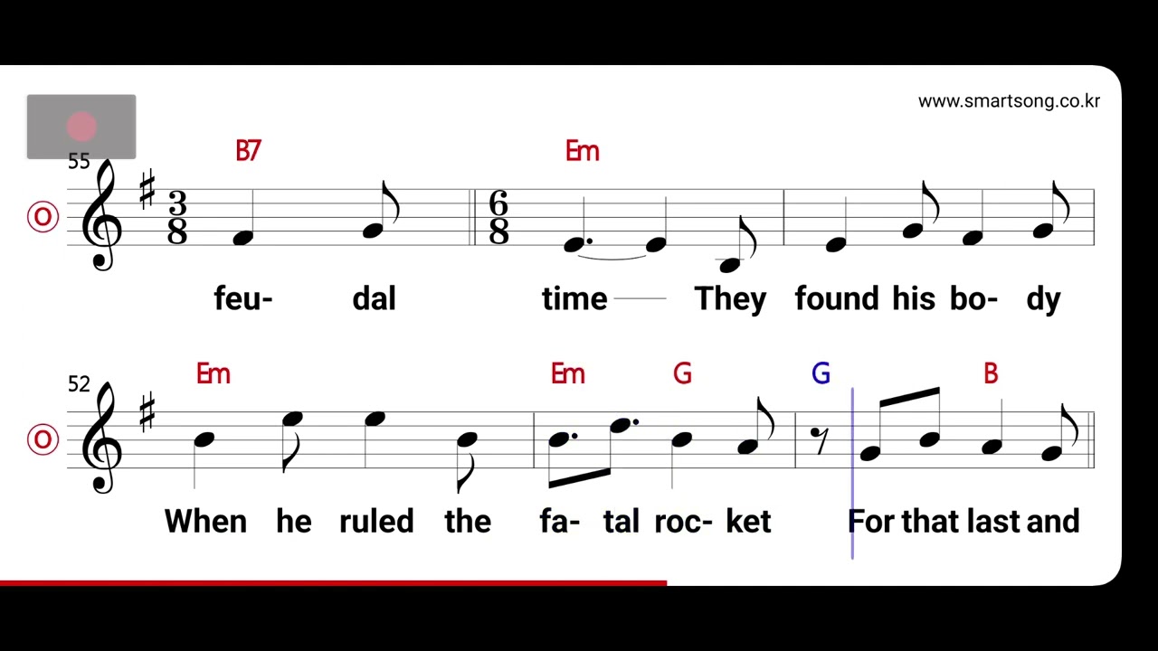 Joan Baez - River in the Pines (Key of E minor)