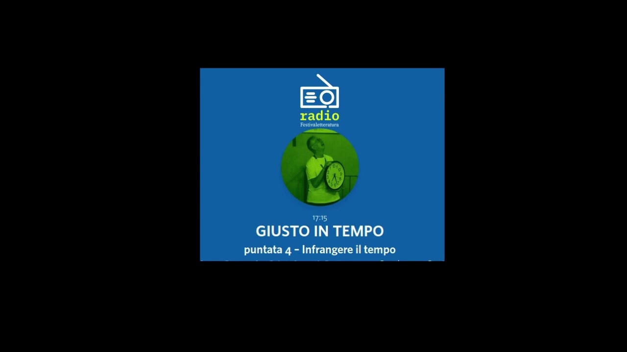 Alessandro Barbero a GIUSTO IN TEMPO (Radio Festivaletteratura 2020)