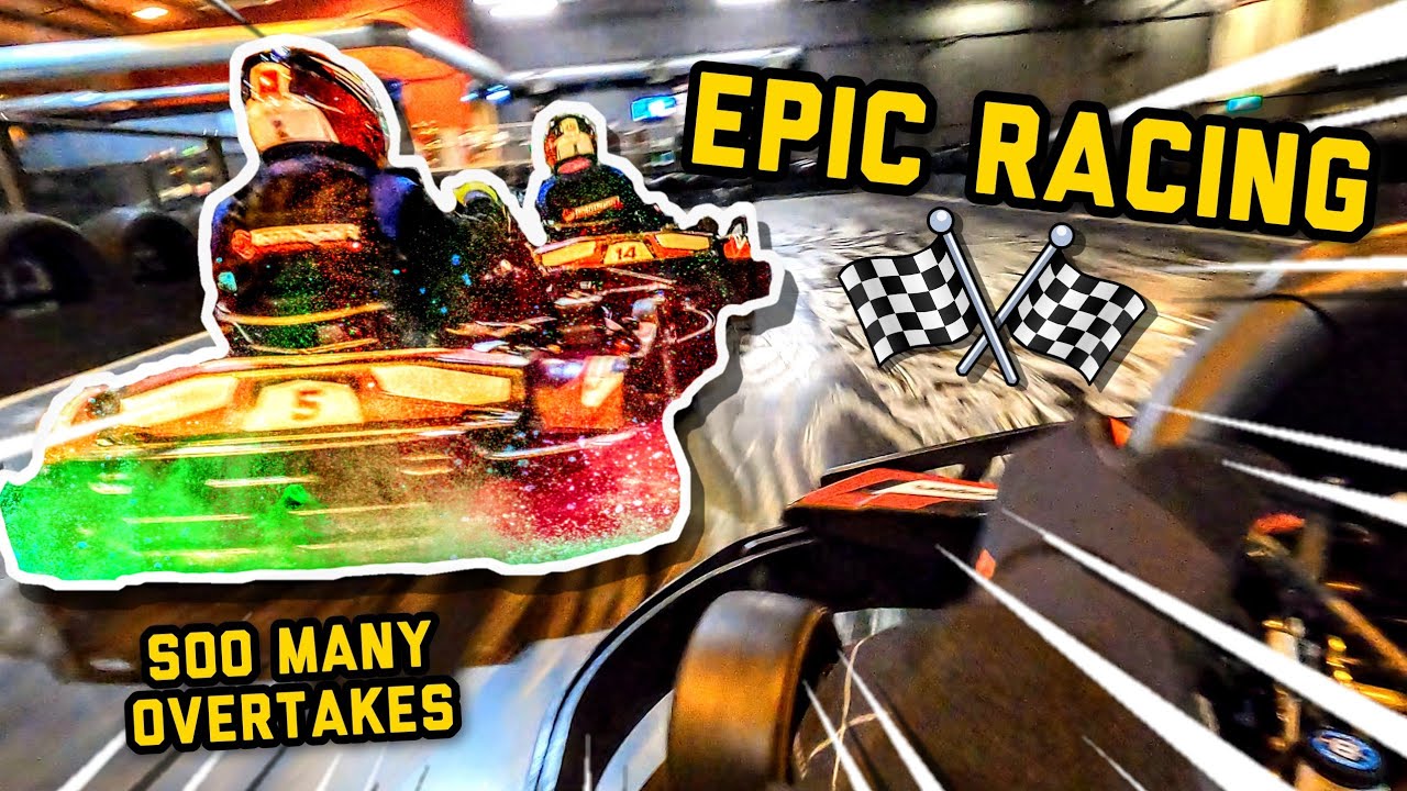 Racing Against A Full Grid Of 16 Indoors (TeamSport Stockton)