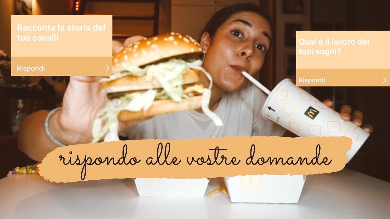 MUKBANG MCDONALD'S 🍔 ||GS||