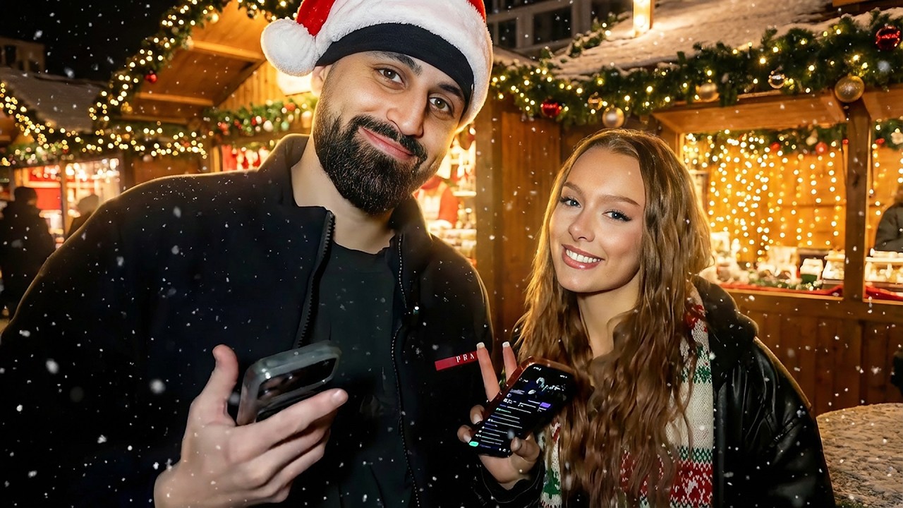 WIR WAREN MIT ERDA AUF DEM WEIHNACHTSMARKT LIVE 🎄🤩
