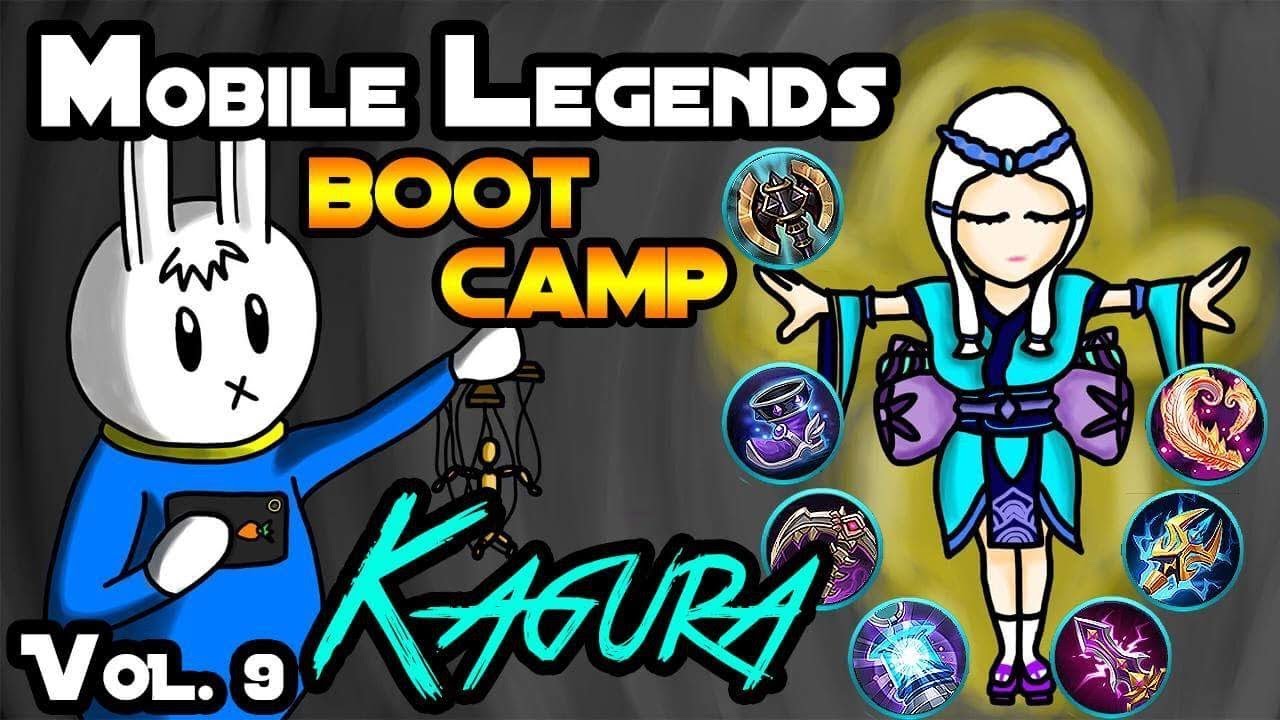 KAGURA - TIPS, ITEMS, SPELL, EMBLEMS, TRICKS, AND GUIDE - MGL MOBILE LEGENDS BOOT CAMP VOLUME 9