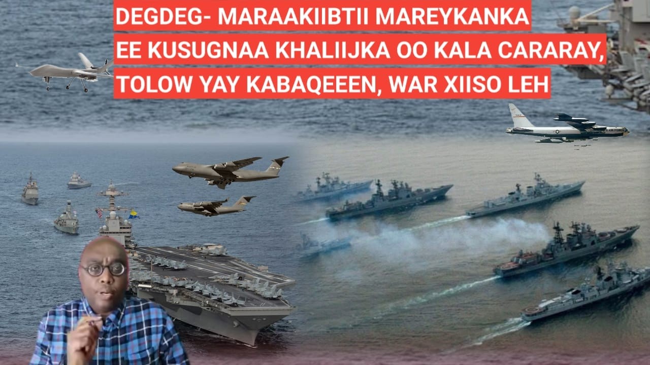 BARN.3AAD: DEGDEG- MARAAKIIBTII MAREYKANKA EE KUSUGNAA KHALIIJKA OO KALA CARARAY TOLOW YAY KABAQEEEN