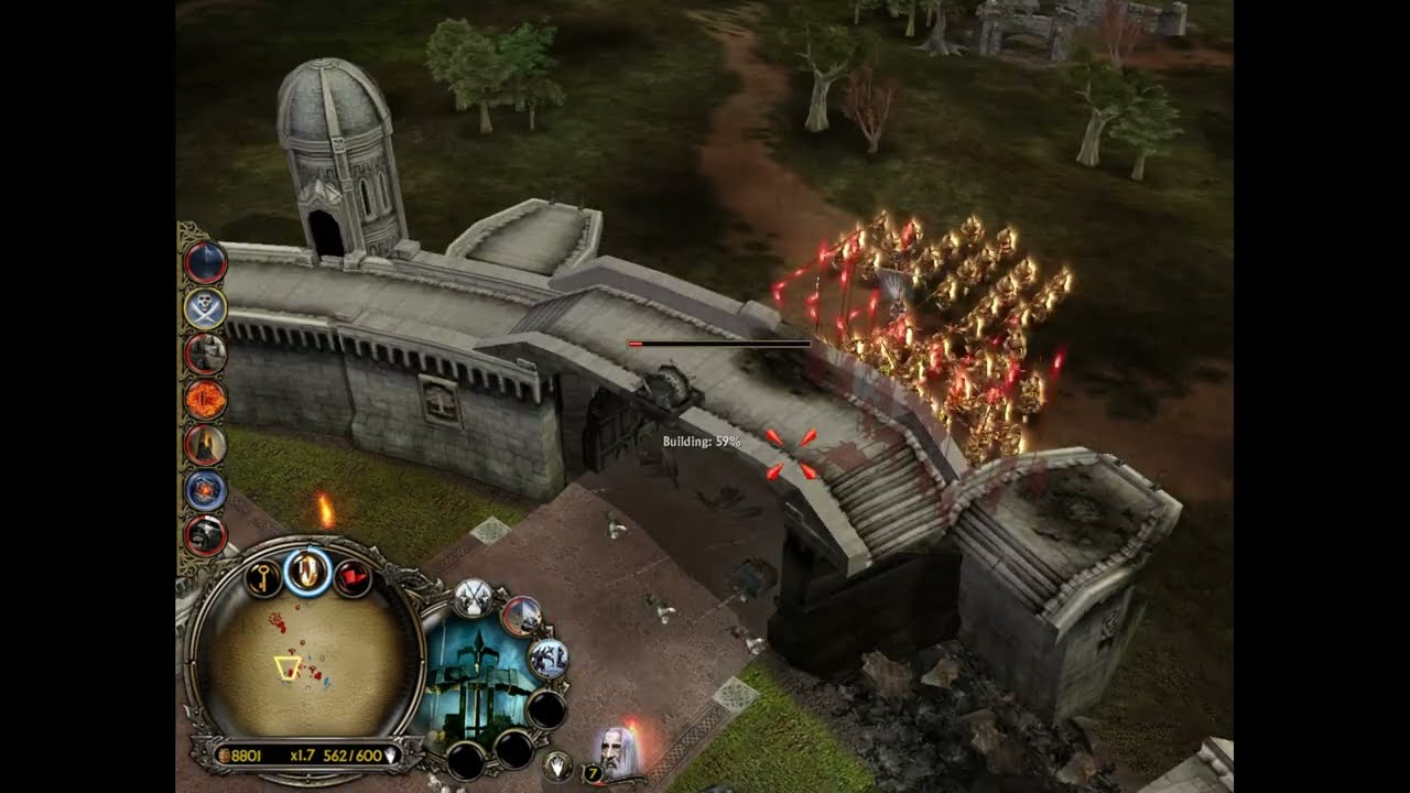 Battle For Middle Earth - Mordor Battle 17 - Belfalas #lotr #bfme #bfme1 #mordor #gog