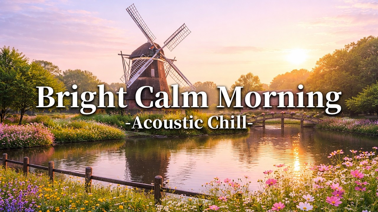 Bright Calm Morning | Acoustic Chill for Deep Focus (2 Hours)