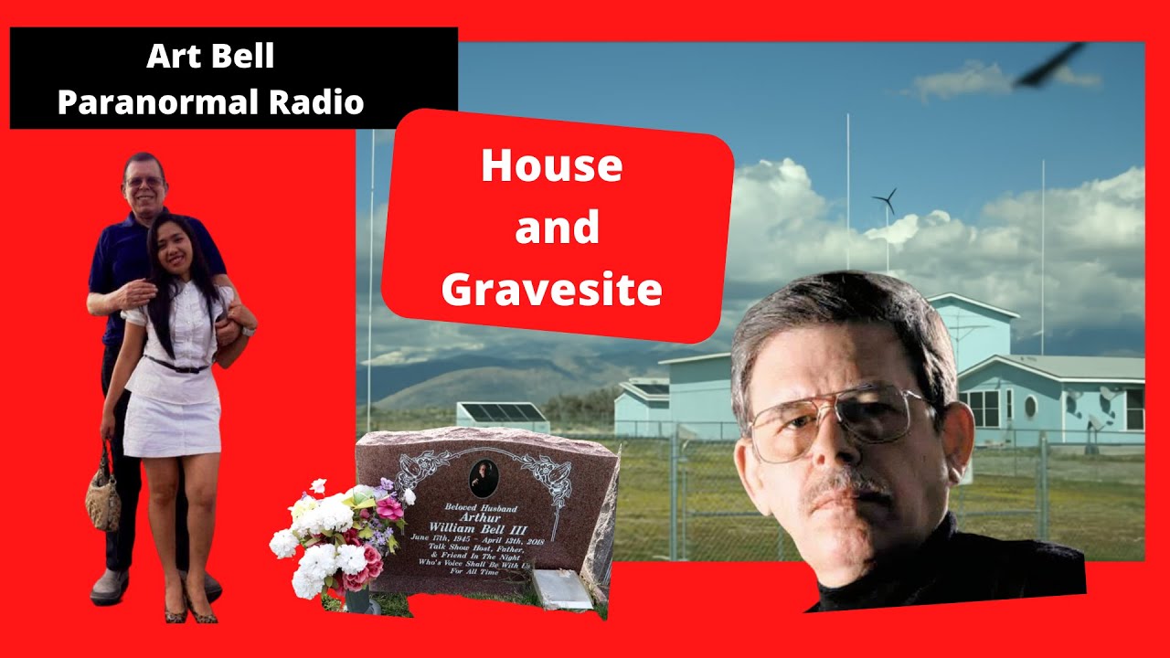 Art Bell Dreamland Radio Show.  Gravesite and Home.