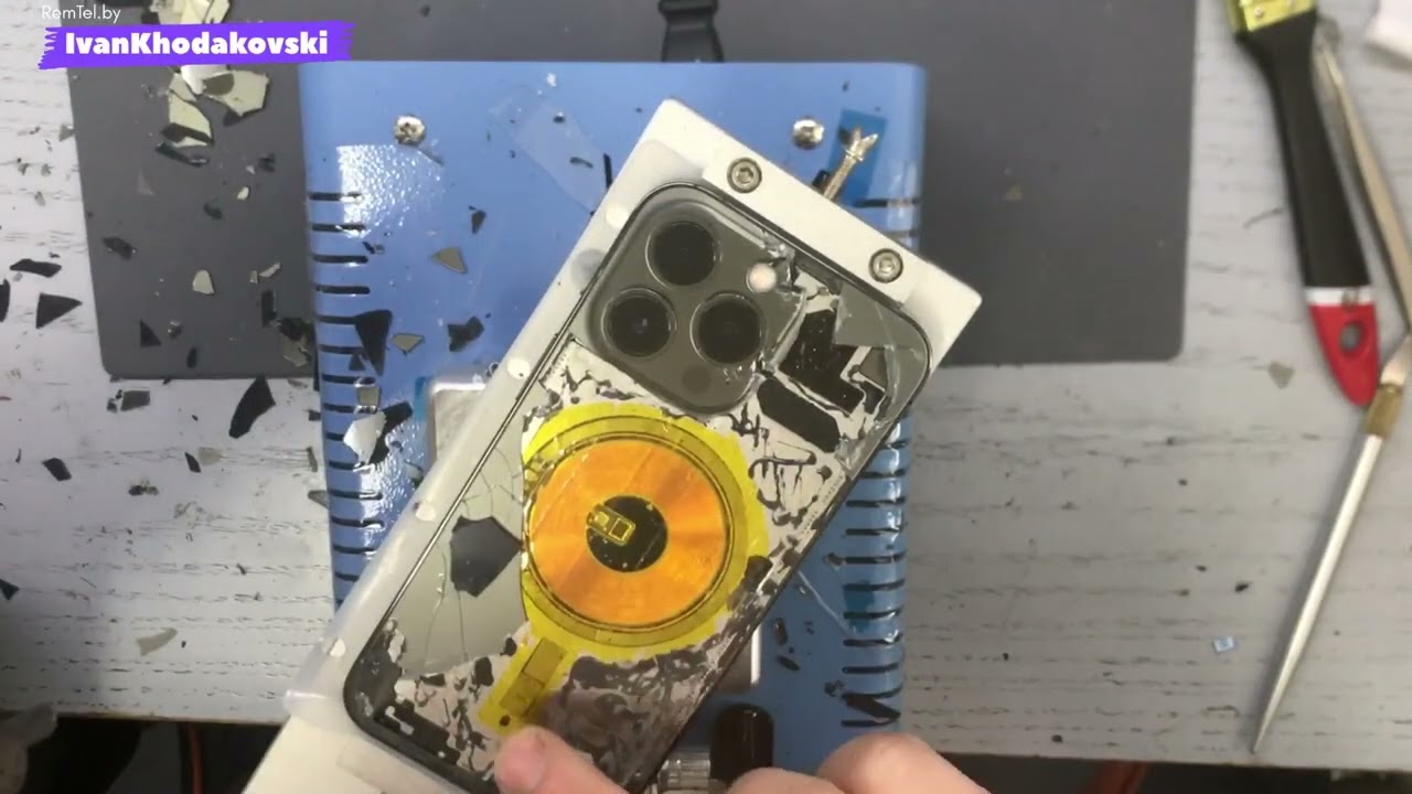 IPHONE 13 PRO/ЗАМЕНА ЗАДНЕГО СТЕКЛА (КРЫШКИ)
