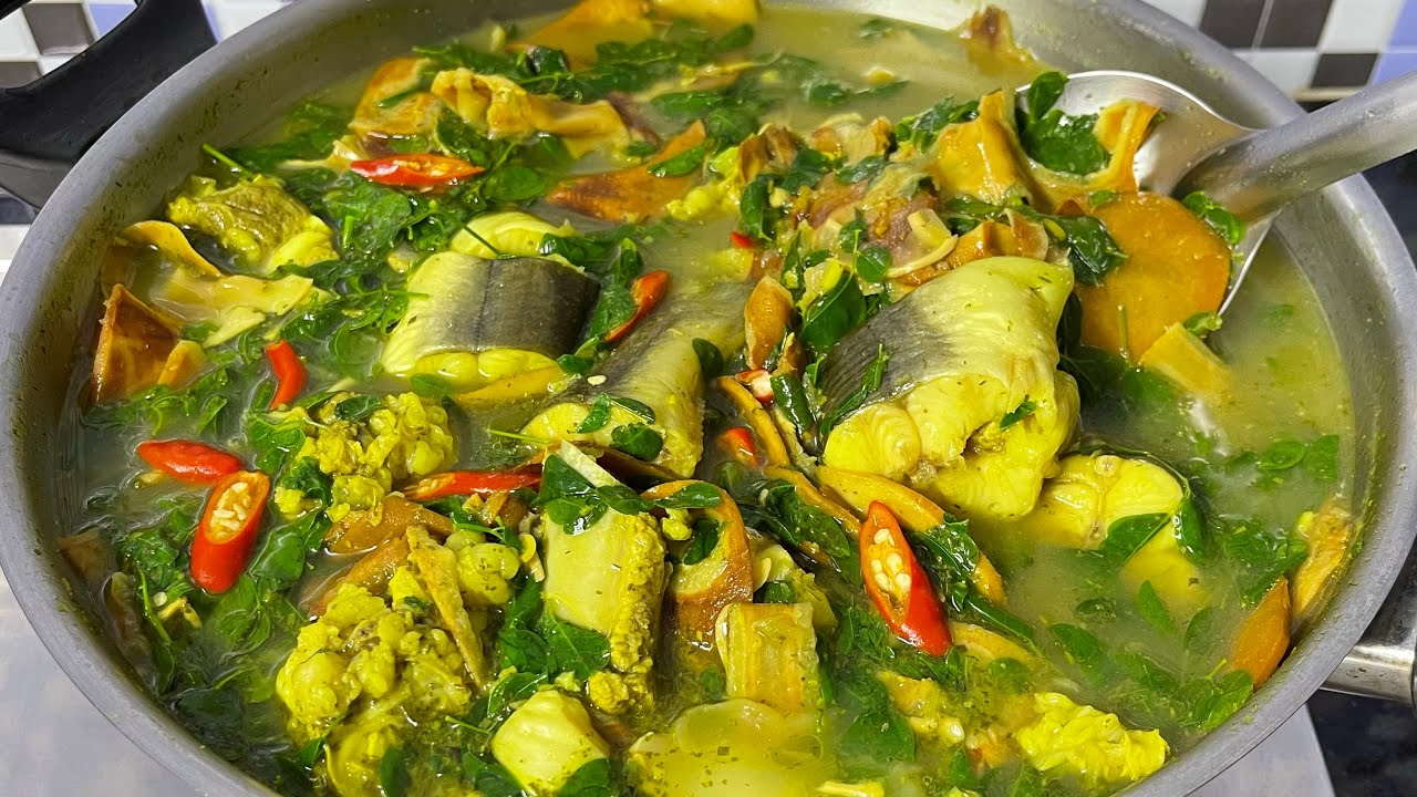 របៀបស្ល សម្លកកូរត្នោត || How to make Palm Fruit Soup with Moringa Leaves, # Khmer Traditional Soup