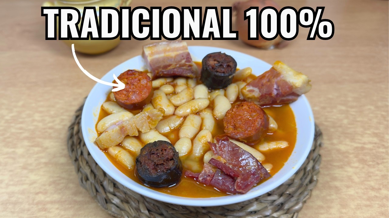 Fabada Asturiana Auténtica (HECHA POR UN MADRILEÑO) 👀