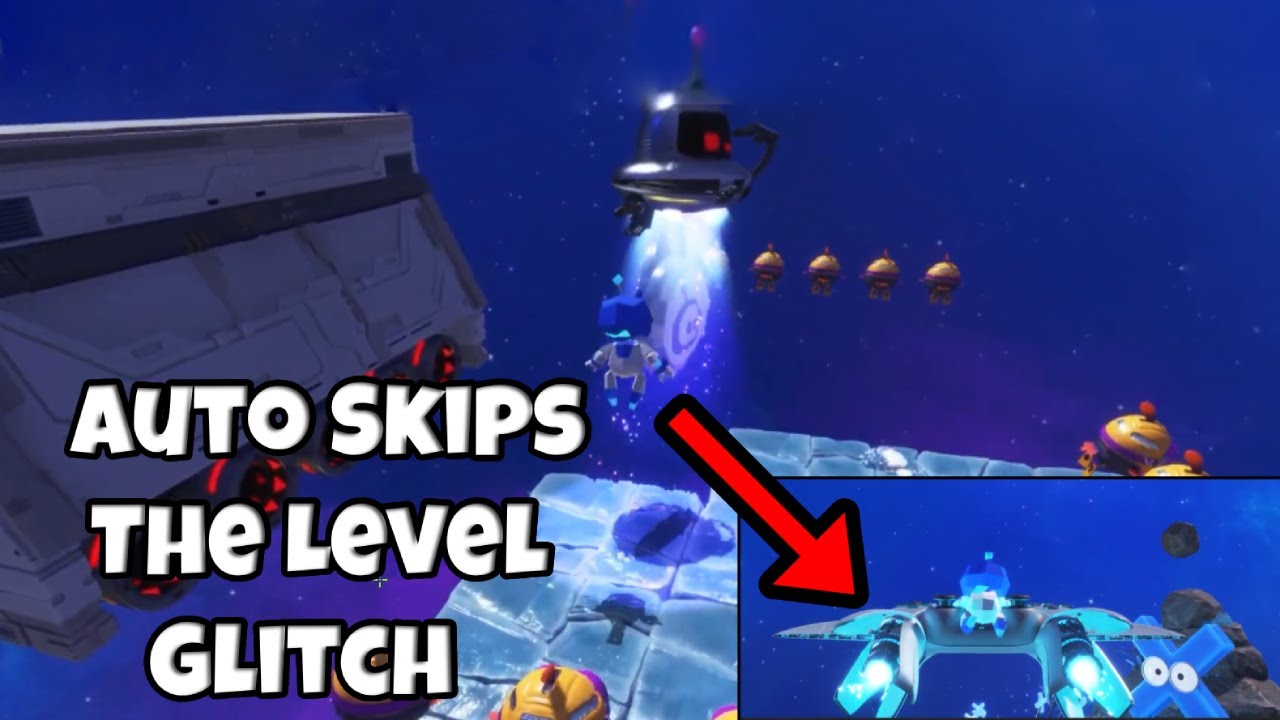 New Astro Bot Glitch: End Challenge Levels Early by Catching Up To The UFO