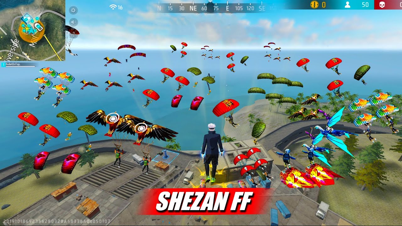 Mp40 + Winchester দিয়ে OP Level Gameplay 🔥 | Free Fire Ranked Push