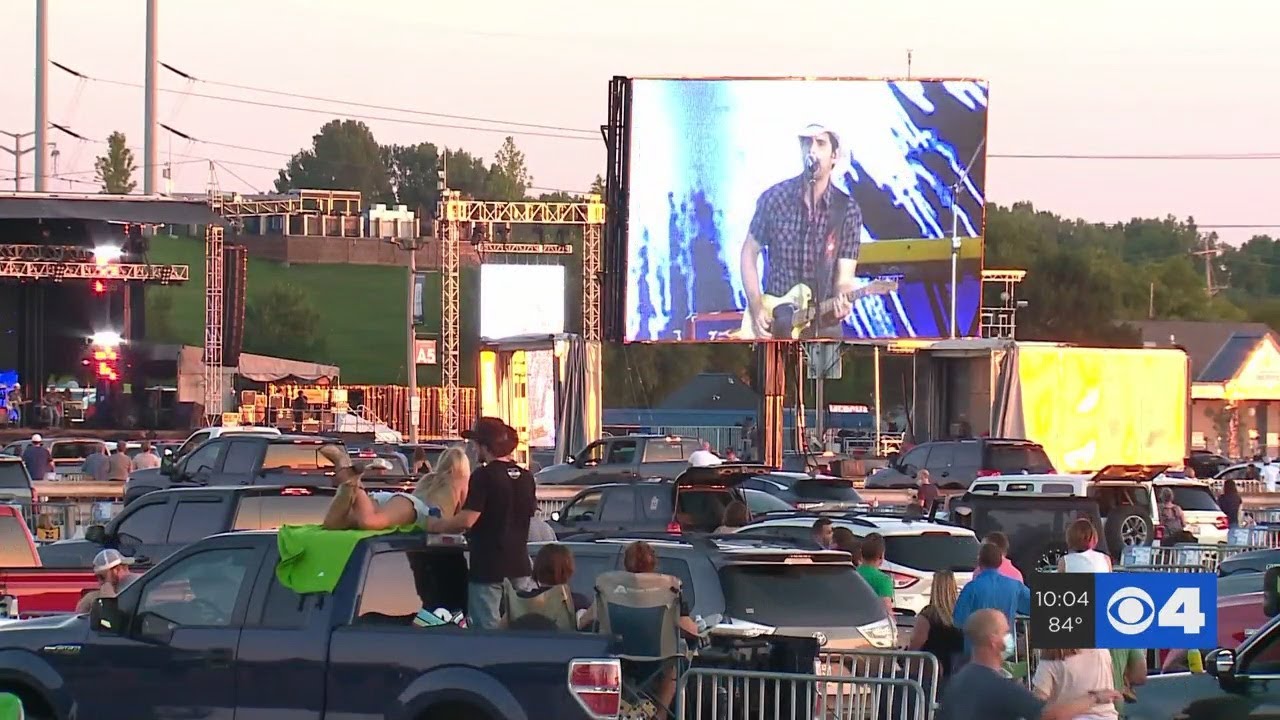 Brad Paisley kicks off drive-in concert series in St. Louis
