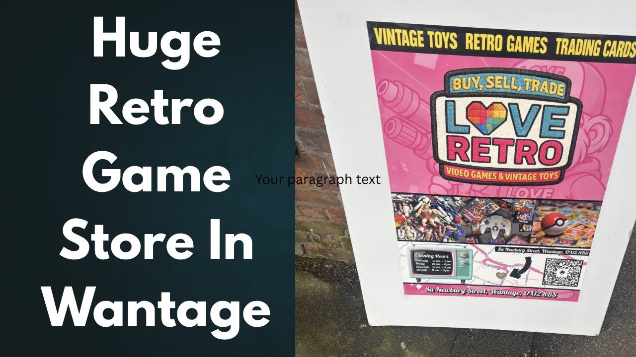 We Visited The Best Retro Game Store In Wantage Oxfordshire