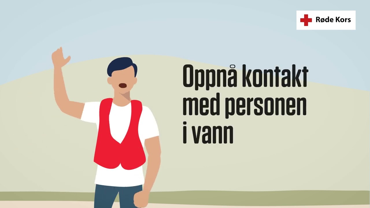 Røde Kors – førstehjelp ved drukning