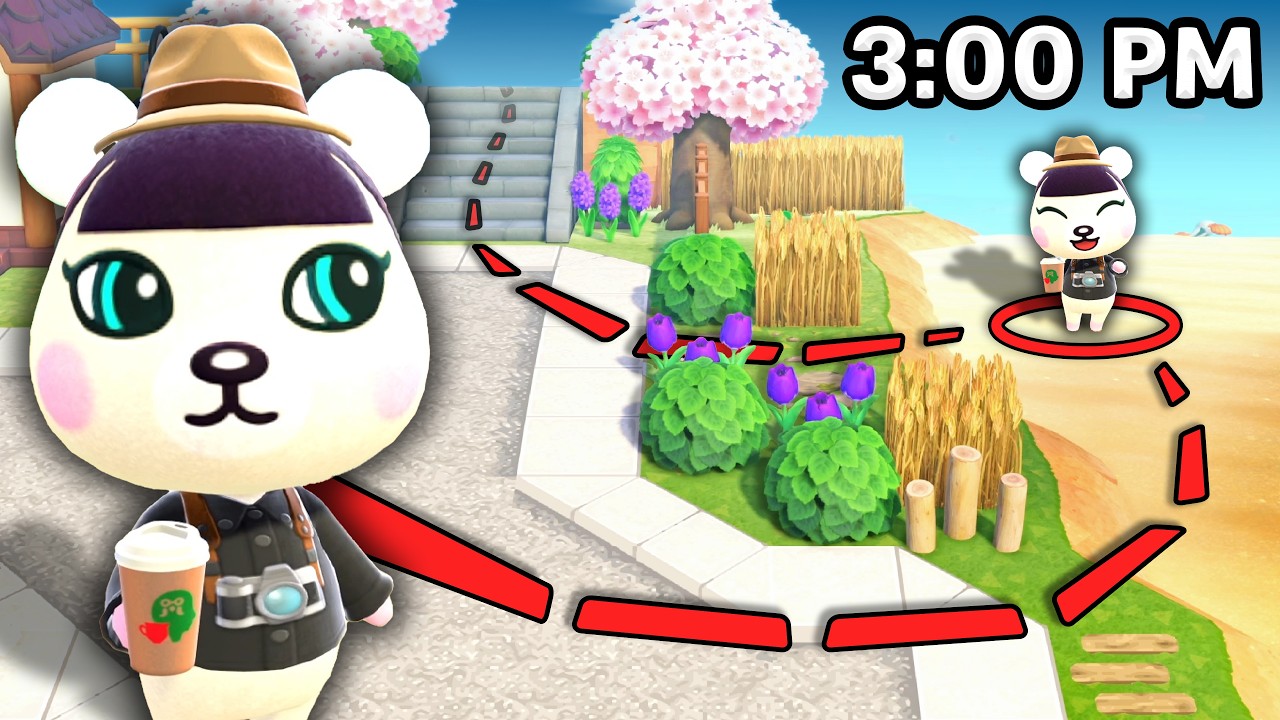 Как туристы, посещающие Animal Crossing, проводят целый день?