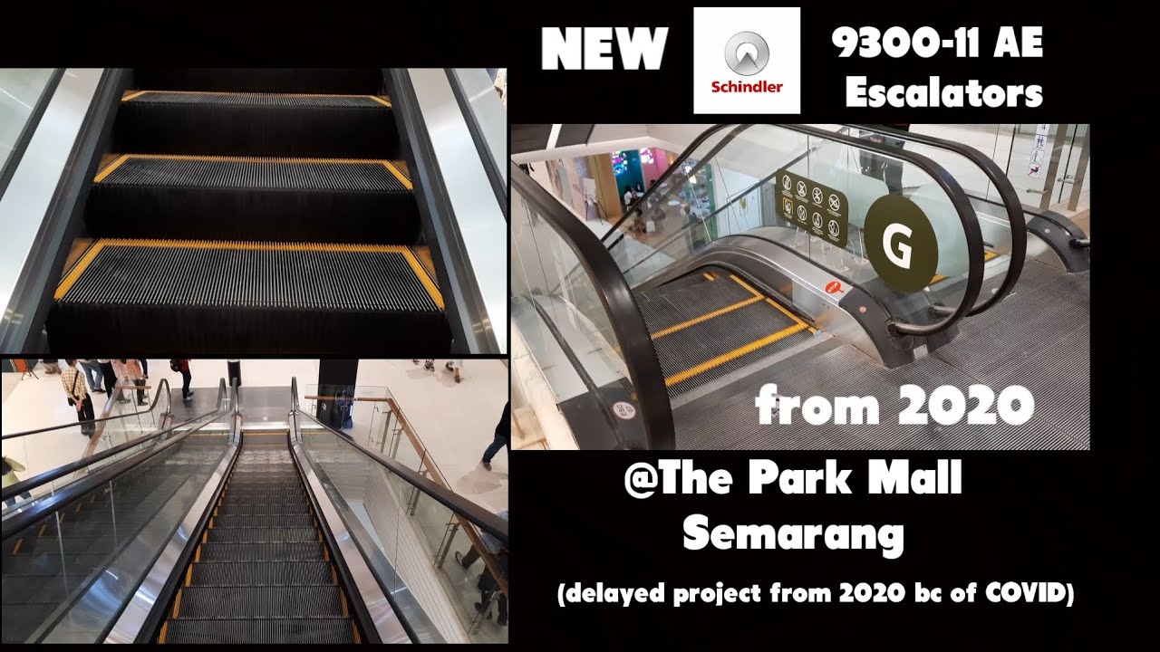 New (not really) Schindler Escalators - The Park Mall Semarang, Central Java, ID