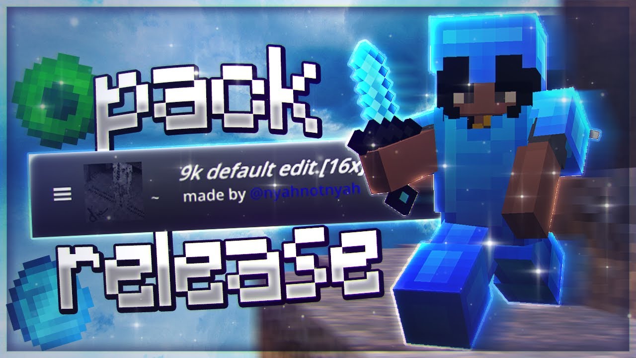 9k default edit pack release [16x] + hypixel bedwars