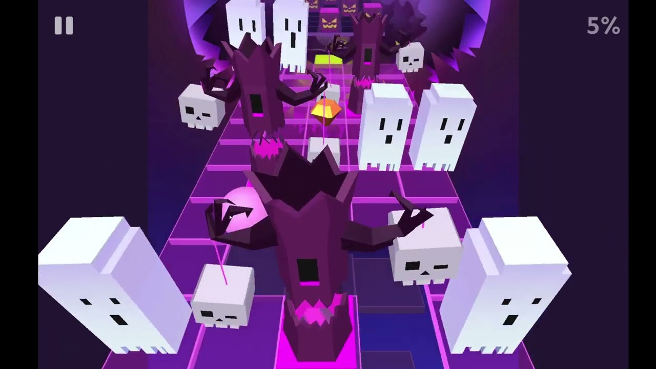 Rolling sky Remake Skeleton party Trick or treat