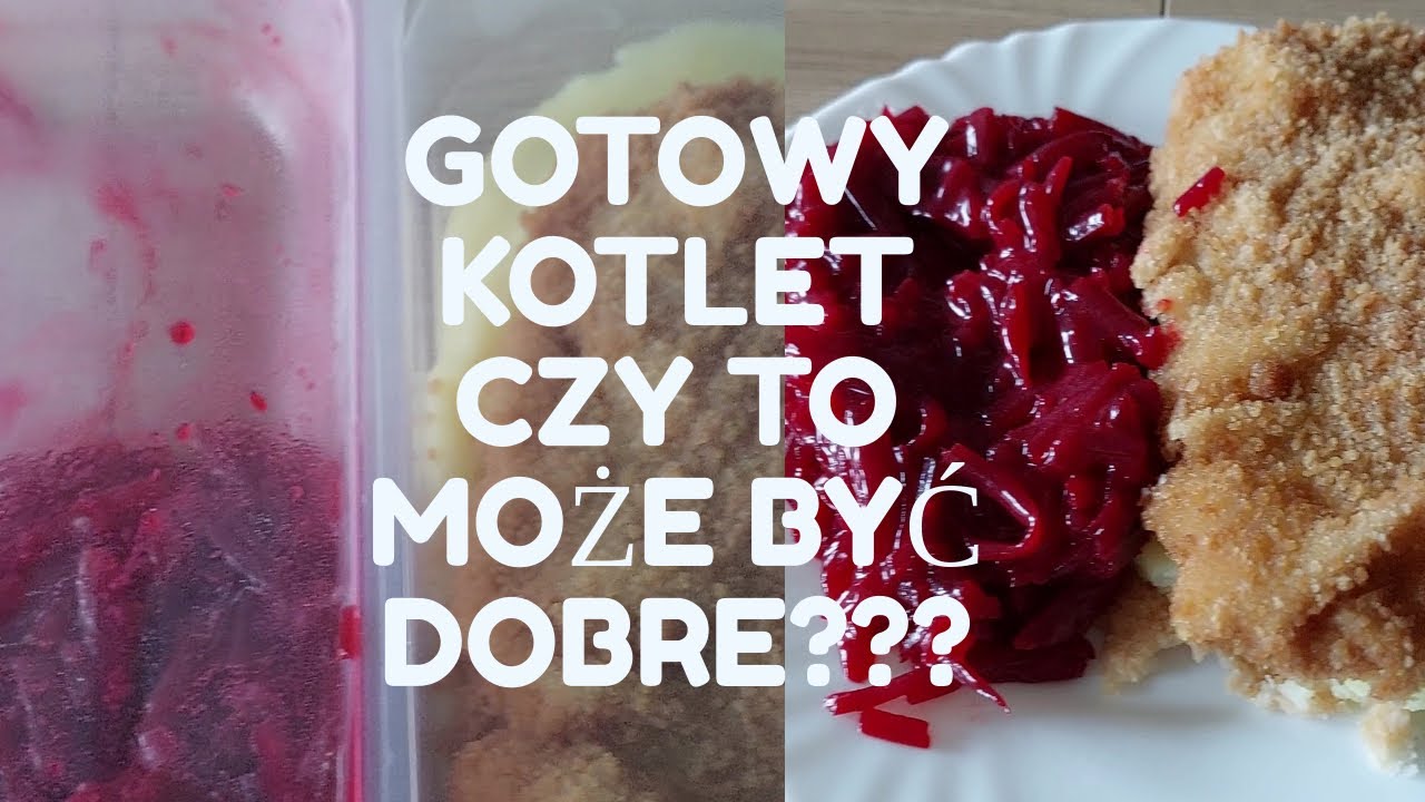 TEST GOTOWE DANIE Z BIEDRONKI