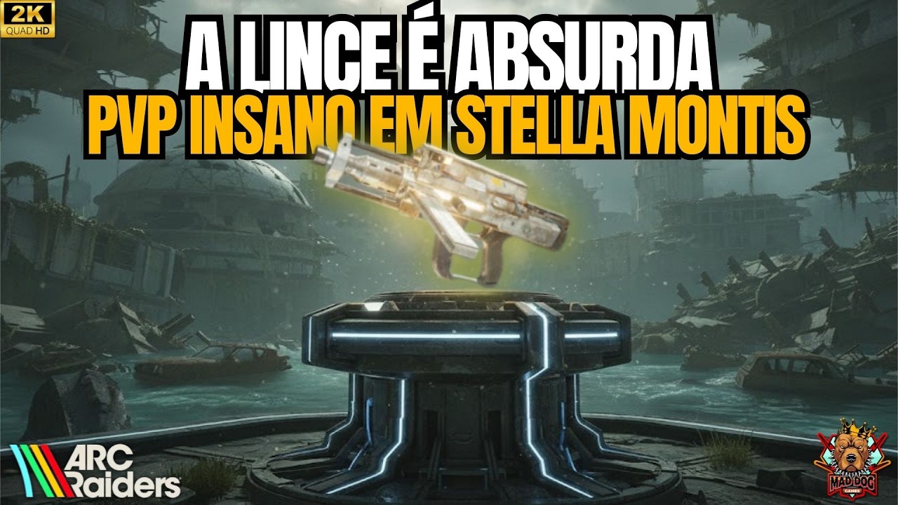 A LINCE É A MELHOR ARMA PARA PVP?🔥ARC RAIDERS  -  JOGANDO DE CONTROLE 🎮