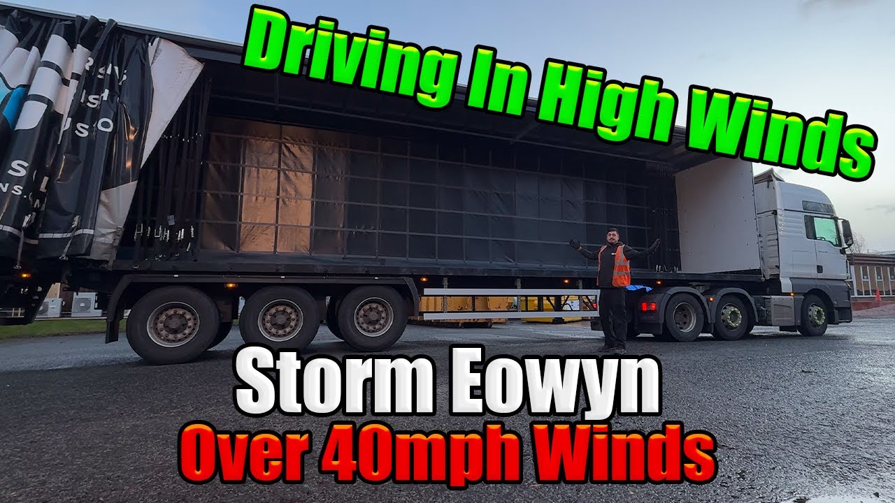 Working In Storm Eowyn With Over 40mph Winds | Vlog 334